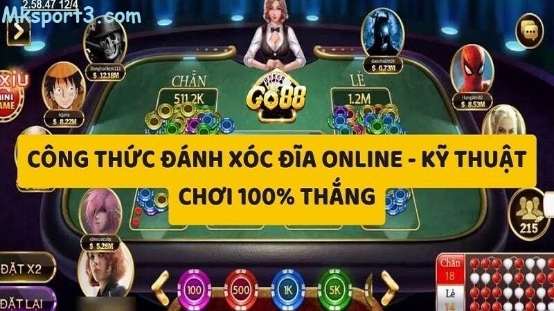 Mẹo chơi xóc đĩa online tại mk sport cực hiệu quả